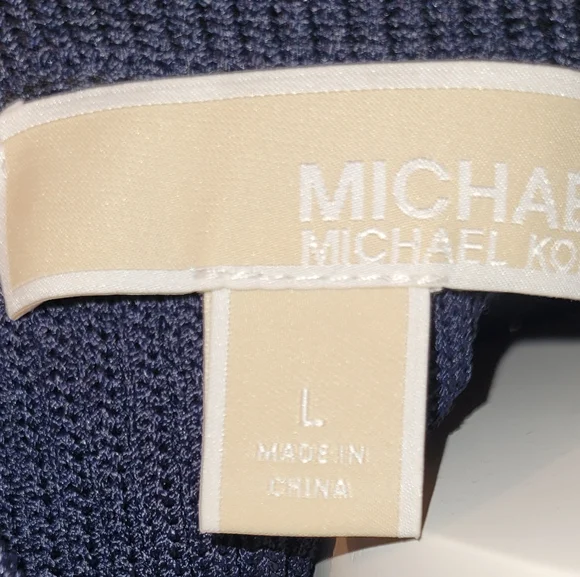 Michael Kors Ribbed Lace Up Dress - Picture 7 of 9